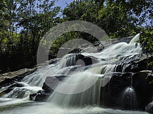 Morro do Engenho waterfall long exposure
