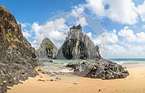 Irmáos sobre el hacer capellán Playa, brasil 