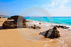 Morro Jable beach Fuerteventura Canary Islands