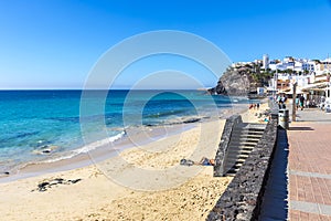 Morro Jable beach, Fuerteventura island, Canary Islands, Spain