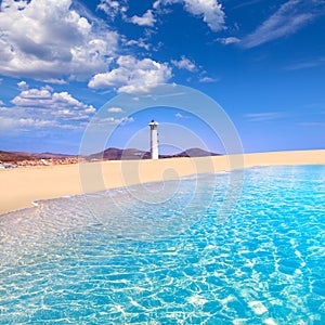 Morro Jable Matorral beach Jandia in Fuerteventura