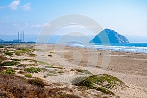 Morro State Beach on a Sunny Day