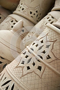 Morrocan pottery photo