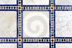 Morrocan traditional mosaic background photo