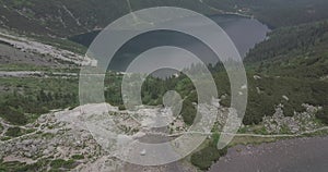 Morskie Oko literally `Sea Eye` or `Eye of the Sea` is the largest and fourth-deepest lake in the Tatra Mountains