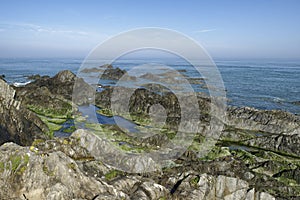 Mort Slate Rocks at low tide