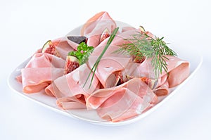 Mortadella with figs