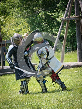 Mortal battle at Medieval Festival