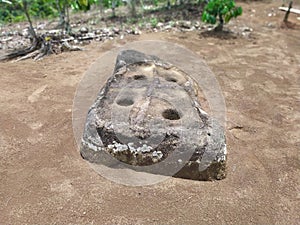 Mortal Stone 4 Holes Pasemah