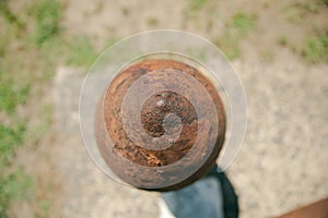 Mortar Artillery Shells at Sandy Hook Lighthouse New Jersey