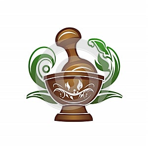 mortar and pestle logo