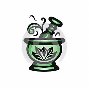 mortar and pestle logo