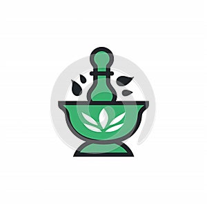 mortar and pestle logo