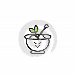 mortar and pestle logo