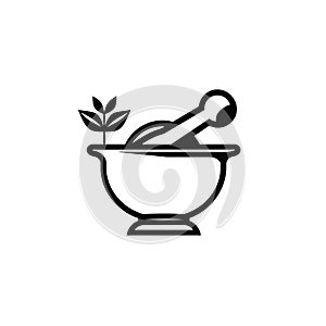 mortar and pestle logo