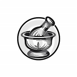 mortar and pestle logo