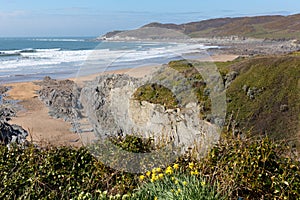 Morte Point Woolacombe Devon England