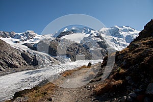 Morteratsch glacier