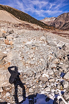 Morteratsch glacier trail