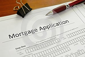 Mortgage application