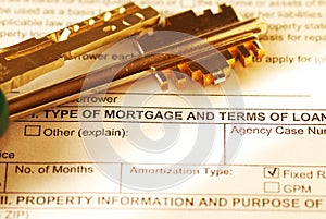 Mortgage application