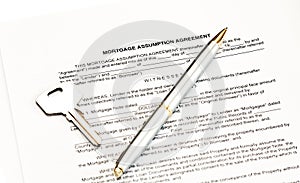 Mortgage assumption agreement