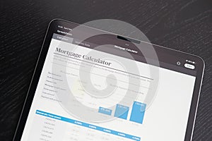 Mortgage calculator spreadsheet charts