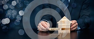 Mortgage concept