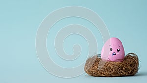 mortgage debt inflation crisis egg tired face nest