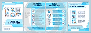 Mortgage definition brochure template