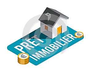 Mortgage in French : PrÃÂªt immobilier photo