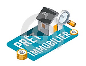 Mortgage in French : PrÃÂªt immobilier photo