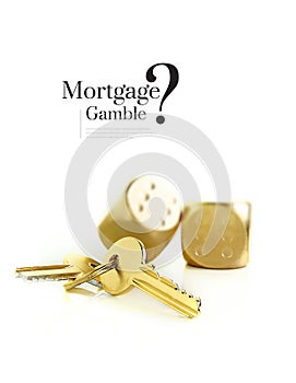 Mortgage Gamble Concept Image