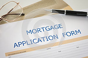Mortgage loan application