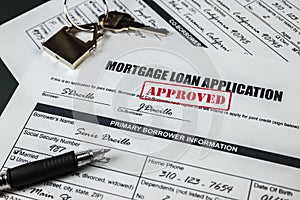 Mortgage Loan Application Approved 004