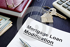 Mortgage Loan Modification agreement and keys