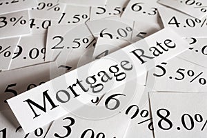 Mortgage Rate Concept