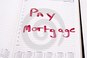 Mortgage reminder