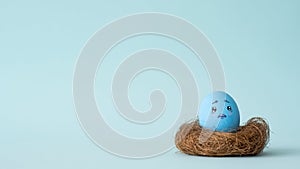 mortgage risk loan scam egg desperate face nest