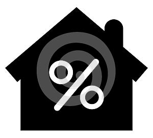 Mortgage vector icon