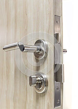 Mortise lock set for door