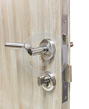 Mortise lock set for door