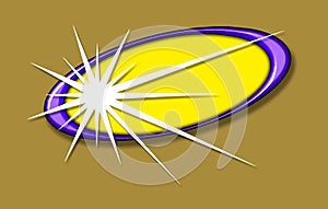 Mortise w/star burst