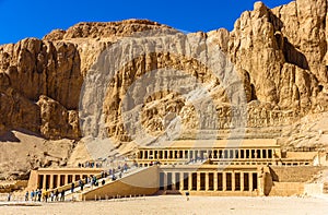 Mortuary temple of Hatshepsut in Deir el-Bahari