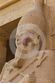 Mortuary Temple of Hatshepsut, Djeser-Djeseru: `Holy of Holies`, located in Upper Egypt.