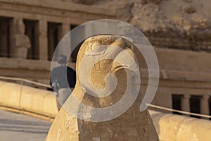 Mortuary Temple of Hatshepsut, Djeser-Djeseru: `Holy of Holies`, located in Upper Egypt.