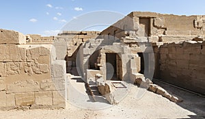 Mortuary Temple of Seti I in Luxor, Egypt