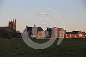 Morvah In The Evening Light, Cornwall, UK