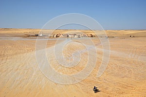 Mos Espa in the African desert photo