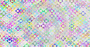 Mosaic abstract background pattern of geometric shapes